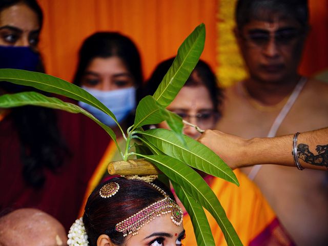 Bharat and Meera&apos;s wedding in Chennai, Tamil Nadu 75