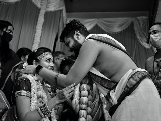 Bharat and Meera&apos;s wedding in Chennai, Tamil Nadu 82