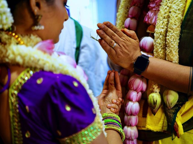 Bharat and Meera&apos;s wedding in Chennai, Tamil Nadu 86