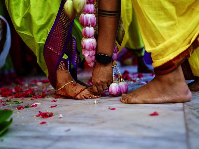 Bharat and Meera&apos;s wedding in Chennai, Tamil Nadu 87