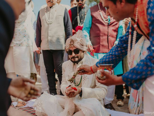 Kajal and Shashwat's wedding in Niwari, Madhya Pradesh 7