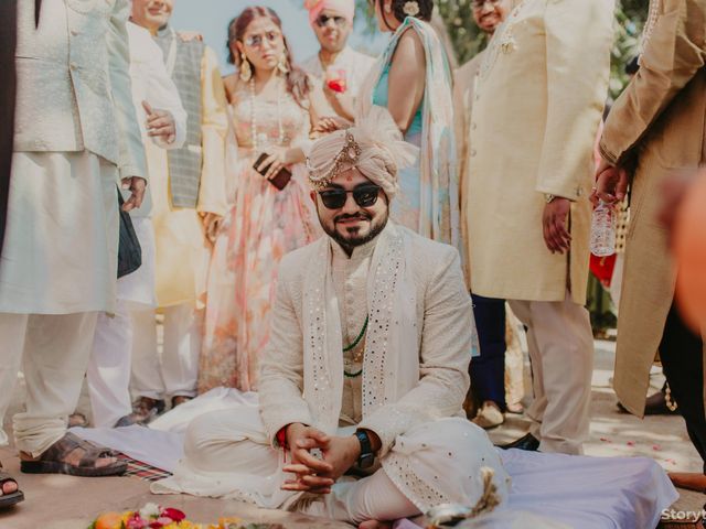 Kajal and Shashwat's wedding in Niwari, Madhya Pradesh 8