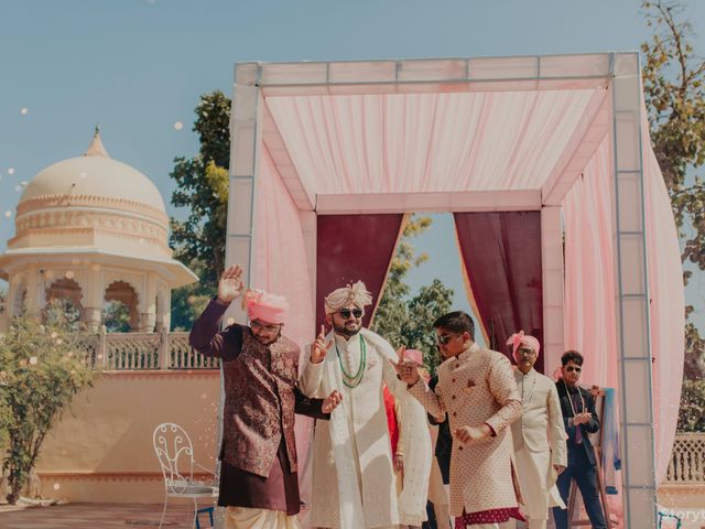 Kajal and Shashwat's wedding in Niwari, Madhya Pradesh 12