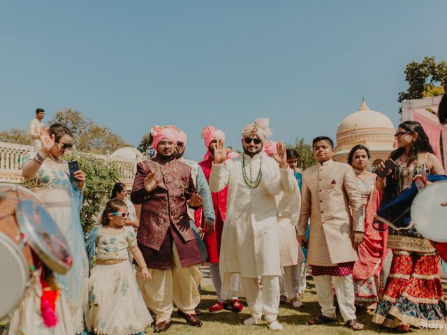 Kajal and Shashwat's wedding in Niwari, Madhya Pradesh 13