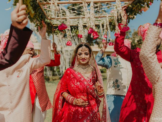 Kajal and Shashwat's wedding in Niwari, Madhya Pradesh 14
