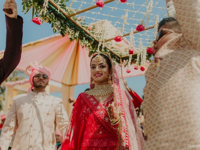 Kajal and Shashwat's wedding in Niwari, Madhya Pradesh 16