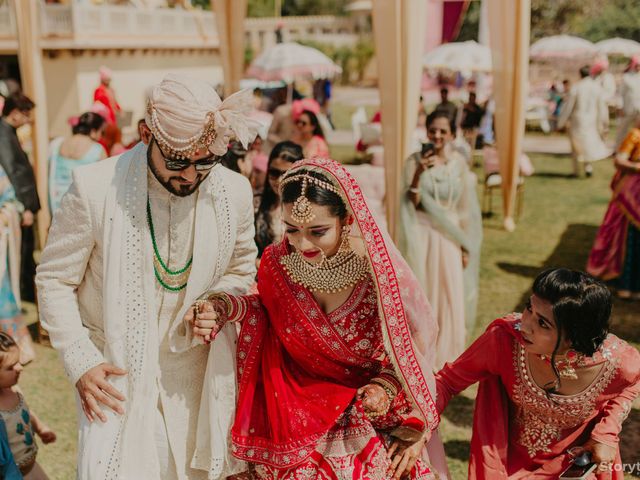 Kajal and Shashwat's wedding in Niwari, Madhya Pradesh 17