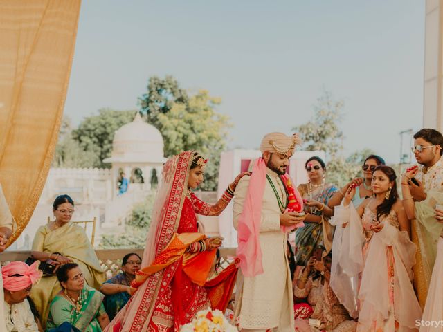 Kajal and Shashwat's wedding in Niwari, Madhya Pradesh 23
