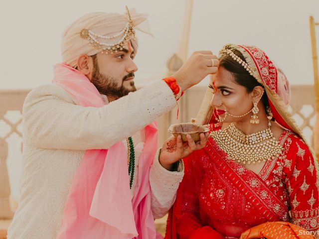 Kajal and Shashwat's wedding in Niwari, Madhya Pradesh 25