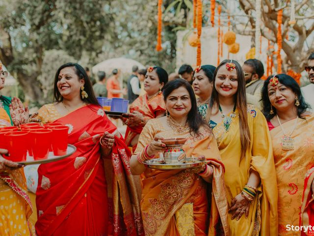 Kajal and Shashwat's wedding in Niwari, Madhya Pradesh 43
