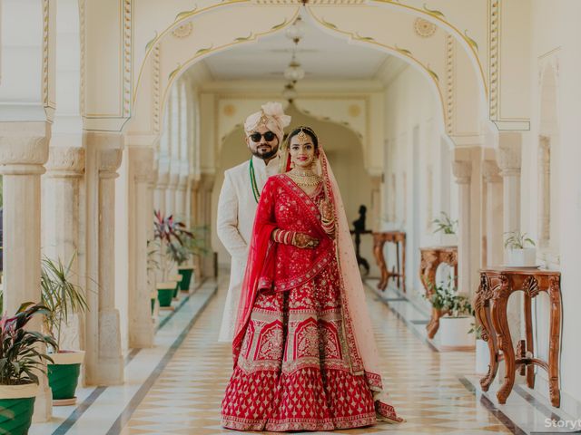 Kajal and Shashwat's wedding in Niwari, Madhya Pradesh 94