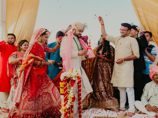 Kajal and Shashwat's wedding in Niwari, Madhya Pradesh 105