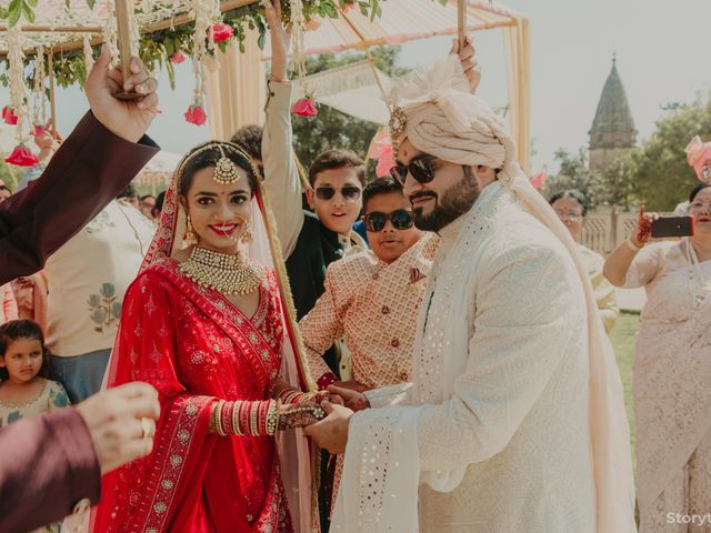 Kajal and Shashwat's wedding in Niwari, Madhya Pradesh 114