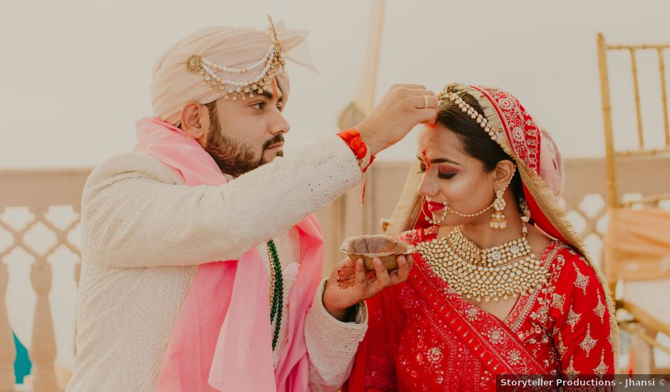 Kajal and Shashwat's wedding in Niwari, Madhya Pradesh