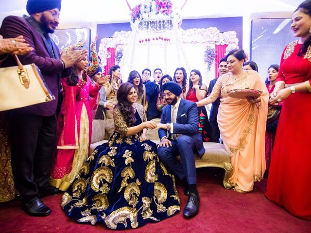 Mansi and Harneet's wedding in South Delhi, Delhi NCR 2