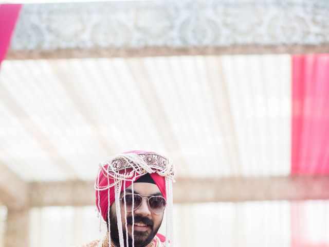 Mansi and Harneet's wedding in South Delhi, Delhi NCR 11