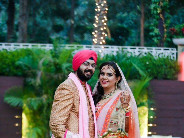 Mansi and Harneet's wedding in South Delhi, Delhi NCR 28
