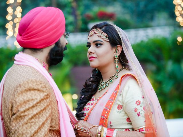 Mansi and Harneet's wedding in South Delhi, Delhi NCR 29