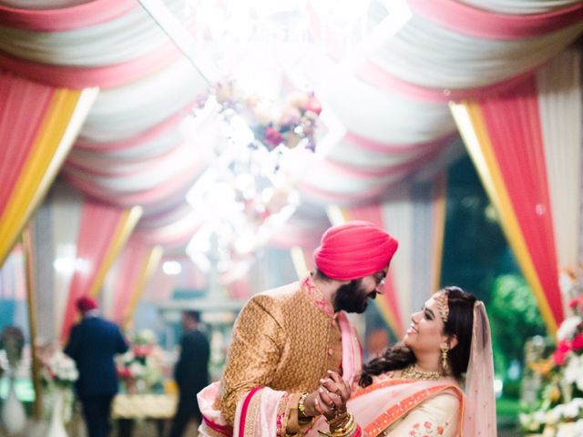 Mansi and Harneet's wedding in South Delhi, Delhi NCR 32
