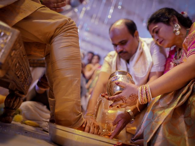 Nikkil and Pranavi's wedding in Visakhapatnam, Andhra Pradesh 28