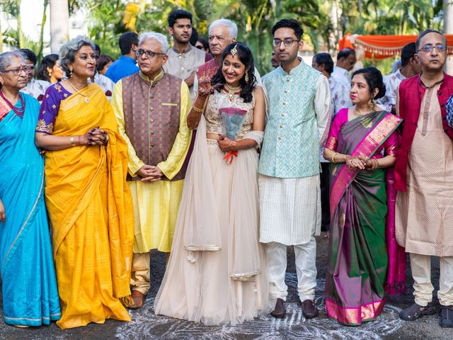 Ashwin and Apoorva&apos;s wedding in Chennai, Tamil Nadu 92