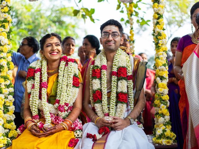 Ashwin and Apoorva&apos;s wedding in Chennai, Tamil Nadu 201