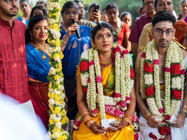 Ashwin and Apoorva&apos;s wedding in Chennai, Tamil Nadu 202