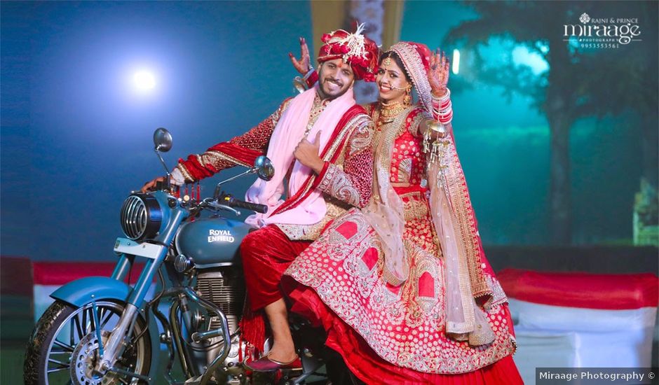 Dhruv and Mayuri's wedding in Bulandshahr, Uttar Pradesh