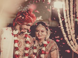The wedding of Pankaj and Heena