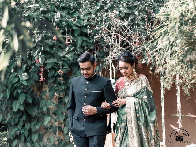 Sanya and Lakshya's wedding in Zirakpur, Chandigarh 30