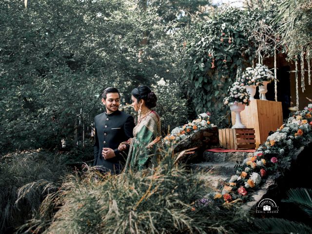 Sanya and Lakshya's wedding in Zirakpur, Chandigarh 34