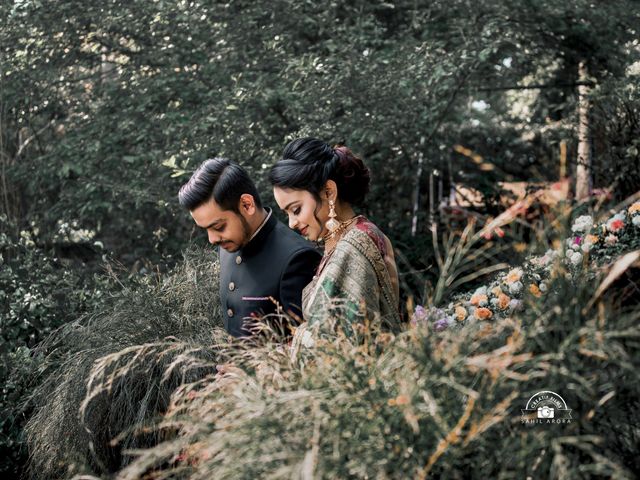 Sanya and Lakshya's wedding in Zirakpur, Chandigarh 35