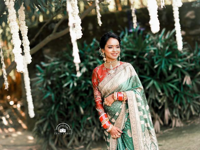 Sanya and Lakshya's wedding in Zirakpur, Chandigarh 38