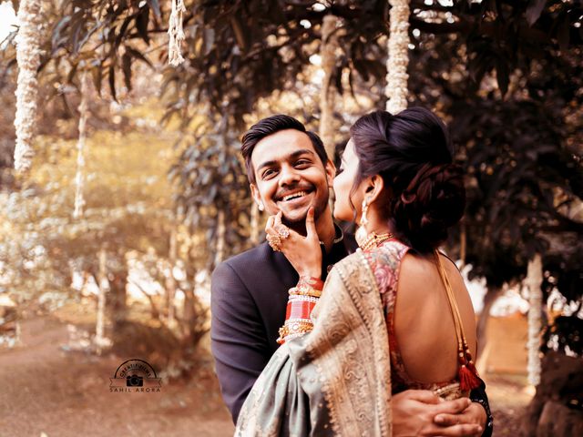 Sanya and Lakshya's wedding in Zirakpur, Chandigarh 43