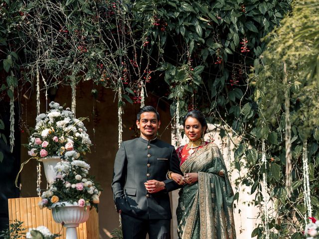 Sanya and Lakshya's wedding in Zirakpur, Chandigarh 48