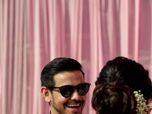 Sanya and Lakshya's wedding in Zirakpur, Chandigarh 57