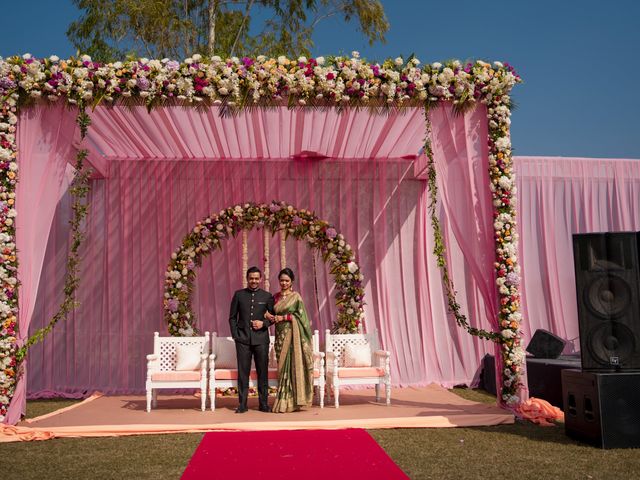 Sanya and Lakshya's wedding in Zirakpur, Chandigarh 73