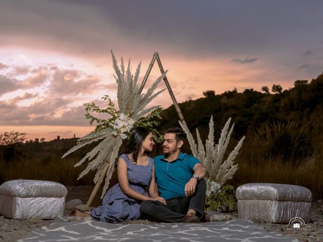 Sanya and Lakshya's wedding in Zirakpur, Chandigarh 19