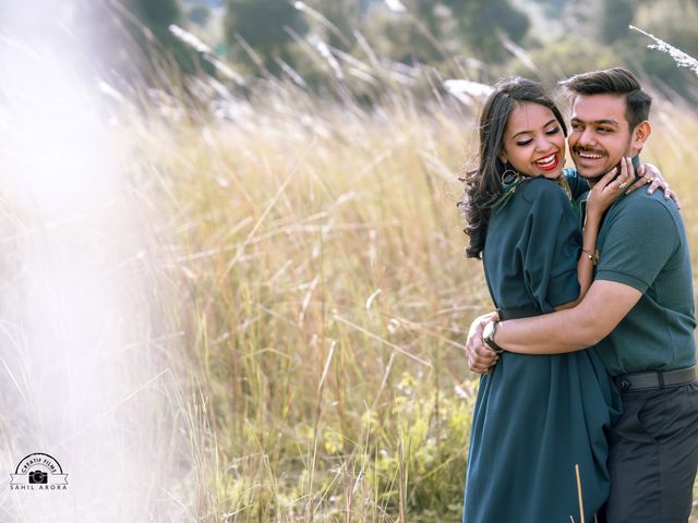 Sanya and Lakshya's wedding in Zirakpur, Chandigarh 21