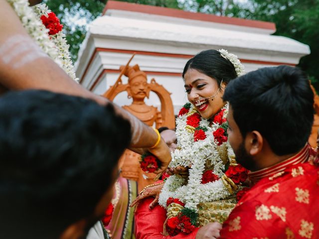 Brahmi and Karthik&apos;s wedding in Mumbai, Maharashtra 31