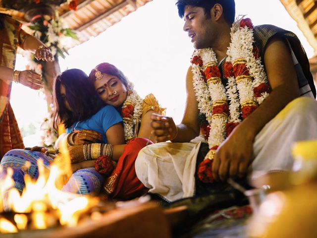 Brahmi and Karthik&apos;s wedding in Mumbai, Maharashtra 35