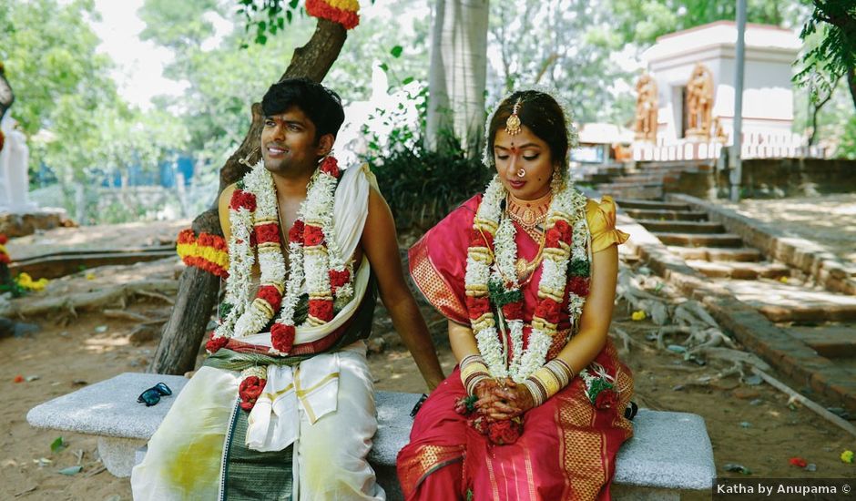 Brahmi and Karthik's wedding in Mumbai, Maharashtra