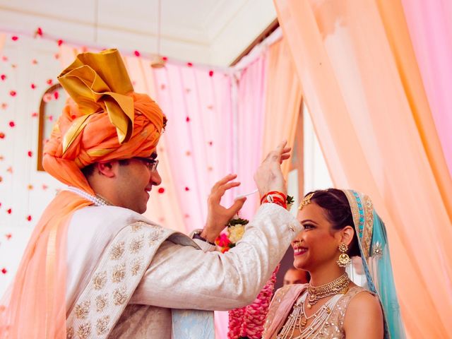 Rijuta and Anish&apos;s wedding in Jaipur, Rajasthan 48
