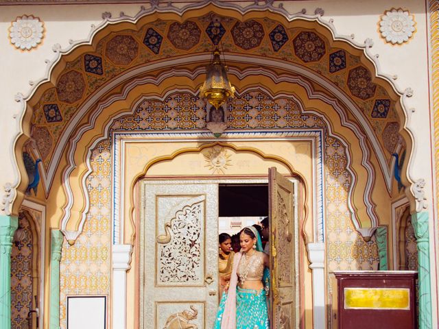 Rijuta and Anish&apos;s wedding in Jaipur, Rajasthan 61