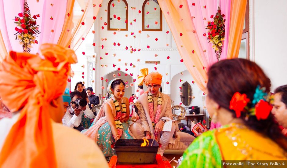 Rijuta and Anish's wedding in Jaipur, Rajasthan