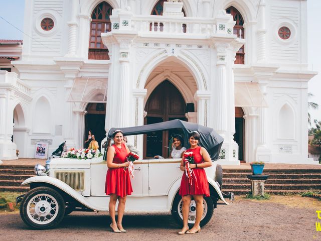 Minella and Tom's wedding in North Goa, Goa 18