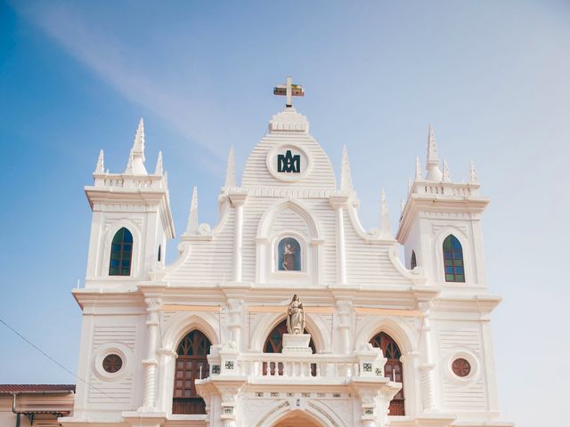 Minella and Tom's wedding in North Goa, Goa 48