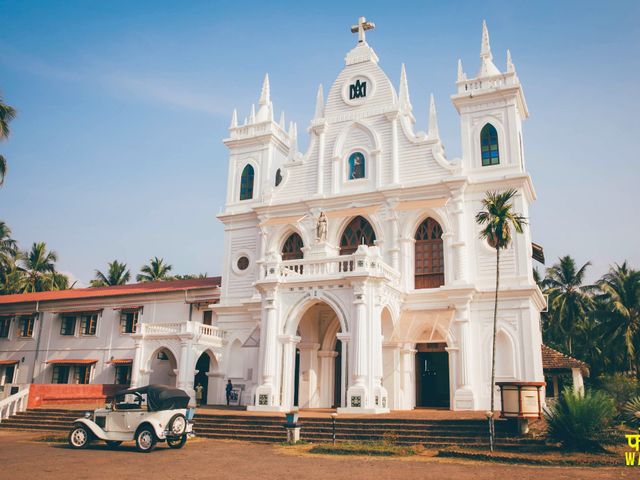 Minella and Tom's wedding in North Goa, Goa 51