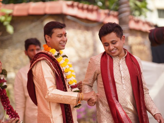 Sonia and Sarang&apos;s wedding in Mumbai, Maharashtra 259