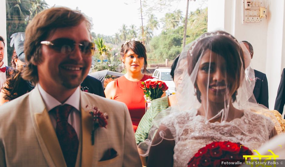 Minella and Tom's wedding in North Goa, Goa
